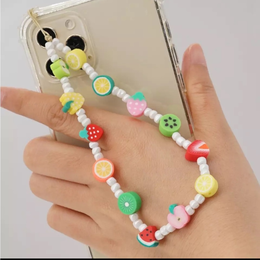 Cute, fruity, phone charm, accessories gift